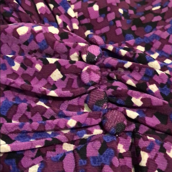 Chaps Purple Dress Women’s Size Small - Picture 2 of 11